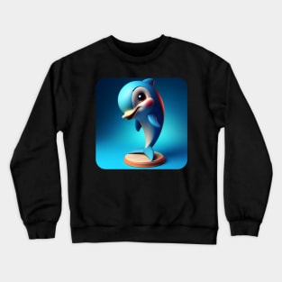 Animals, Insects and Birds - Dolphin #31 Crewneck Sweatshirt